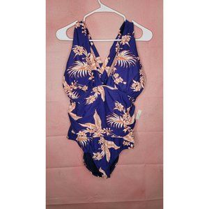 NWT  YOU DI AN WOMEN'S     3XL  Multicolor  TUMMY CONTROL ONE PIECE SWIMSUIT